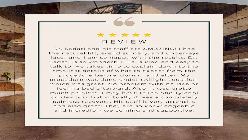 Dr. Kevin Sadati Reviews