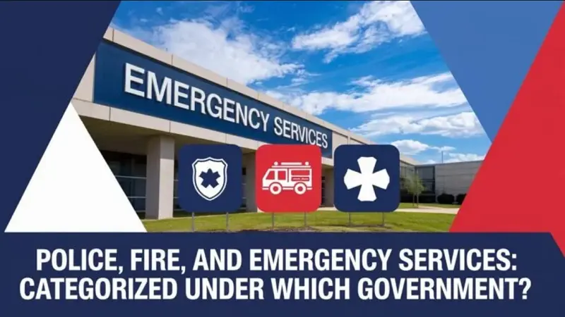 The Police, Fire, and Emergency Medical Services Are Usually Categorized Inside Which Government?